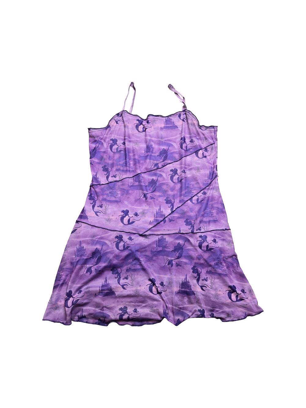 Disney The Little Mermaid Mesh Tank Dress Size: XL